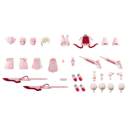 Megalomaria Unlimited Universe Plastic Model Kit Accessory Set Metamorphose Unit Exarmor Pink Nurse poza produsului
