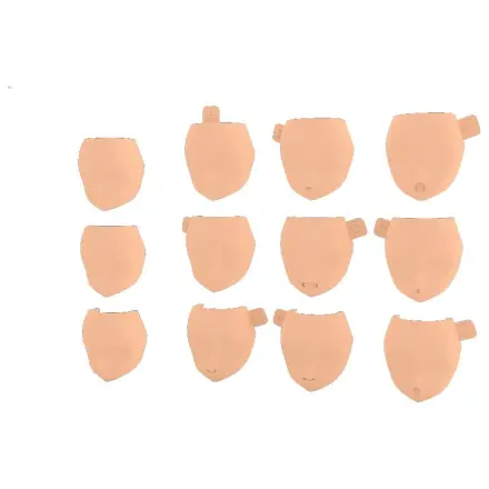 Megami Device M.S.G 08 Accessory Set 1/1 Face Set Buster Doll Skin Color D poza produsului