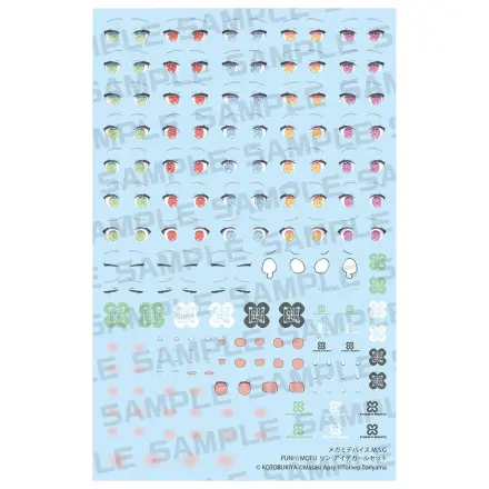 Megami Device M.S.G. Set de Decaluri de Ochi 1/1 Puni Mofu Lin pentru Kit Model Plastic poza produsului