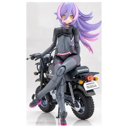 Megami Device Puni Mofu Racing Lang cu Honda Kit de model 14 cm poza produsului