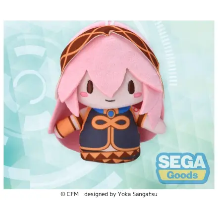 Figurina plus mica mascota de deget Megurine Luka Fuwa 10 cm poza produsului