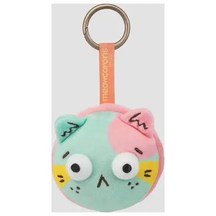 Meowcaron Plush Bag Charm Scared 7 cm poza produsului