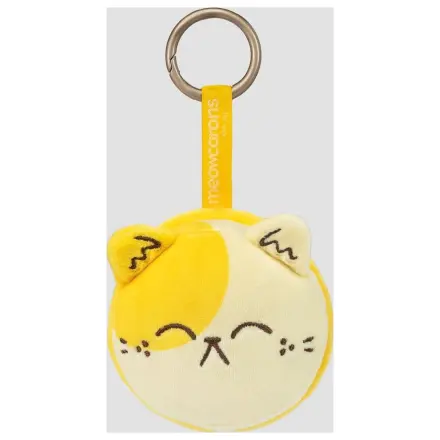 Meowcaron Plush Bag Charm Smile 7 cm poza produsului