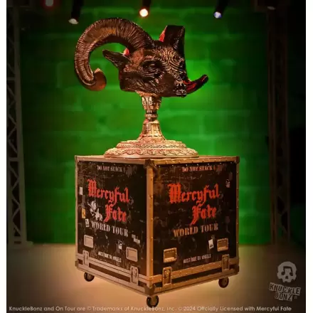 Mercyful Fate Rock Ikonz On Tour Cutie pentru Statuie de Drum & Set Mască Scenă Turneu Mondial poza produsului