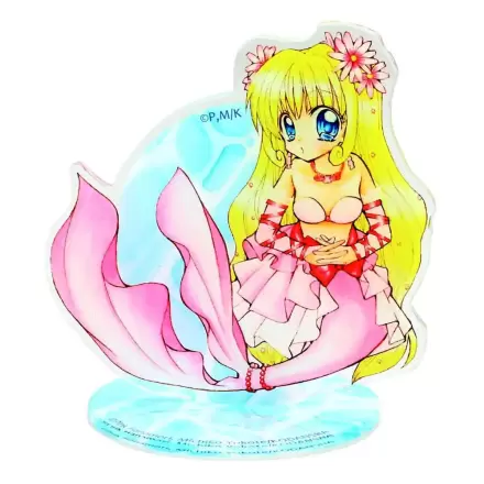 Mermaid Melody: Pichi Pichi Pitch Figurina acrilică Luchia Nanami cu Flori 21 cm poza produsului