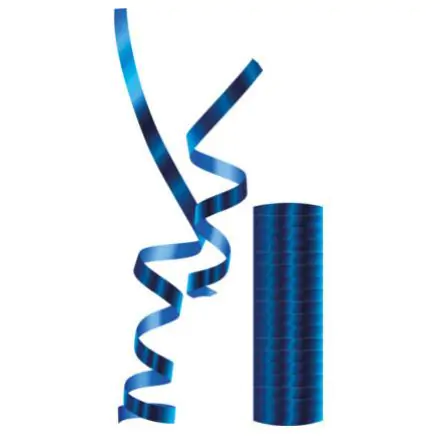 Metallic Blue Streamer poza produsului