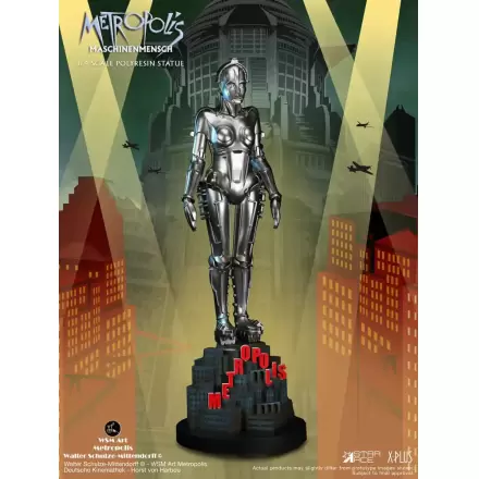 Statuie Metropolis 1/4 Maschinenmensch Argintiu 40 cm poza produsului