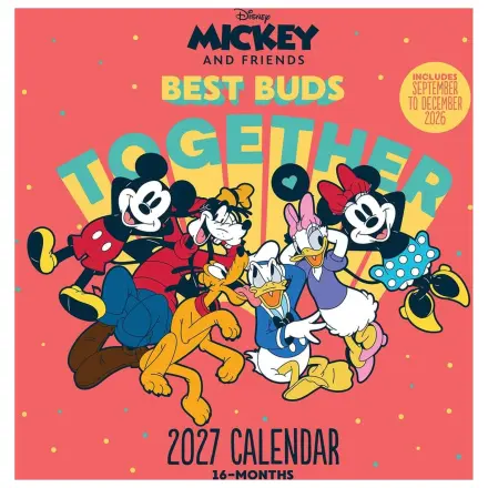 Mickey & Friends Calendar 2027 30 x 30 cm poza produsului