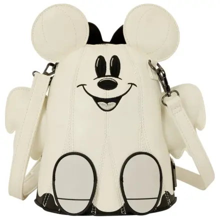 Mickey & Minnie by Loungefly Geanta crossbody in forma de fantoma cu stralucire poza produsului