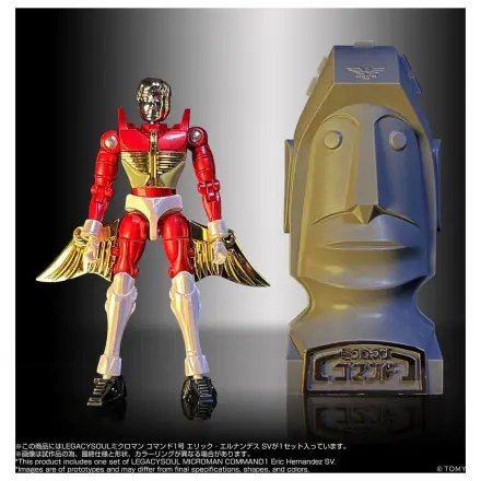 Microman Legacysoul Action Figure Command 1 Eric Hernandez SV poza produsului