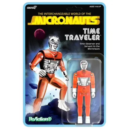 Micronauts ReAction+ Action Figure Wave 04 Time Traveler (portocaliu translucid) poza produsului