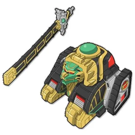 Mighty Morphin Power Rangers Thunderzord figurina de acțiune Leu poza produsului