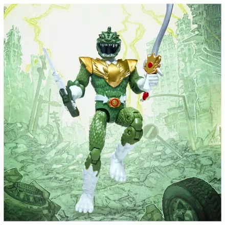Mighty Morphin Power Rangers x Godzilla Figurina de actiune Green Godzilla poza produsului