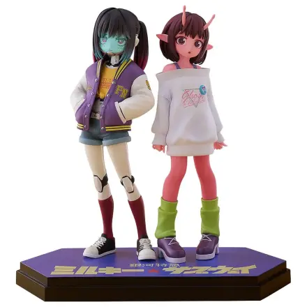 Milky Subway The Galactic Limited Express Pop Up Parade figurina PVC Chiharu & Makina 15 cm poza produsului