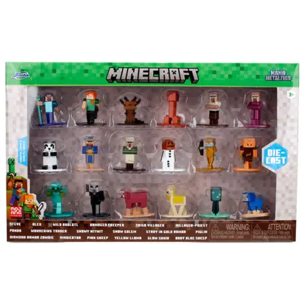 Minecraft pachet 18 figuri 4cm poza produsului