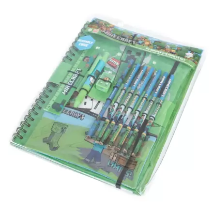 Set de papetărie 12 piese Minecraft A4 Bumper poza produsului