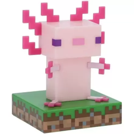 Minecraft Icon Light Axolotl lampă termékfotója