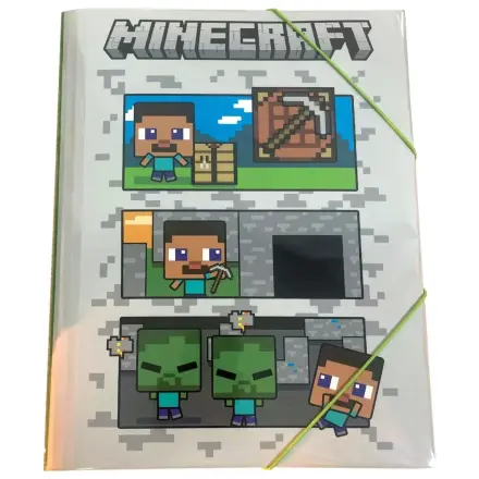 Minecraft Block World A4 dosar elastic poza produsului