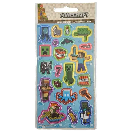 Set de stickere holografice Minecraft Blocks poza produsului