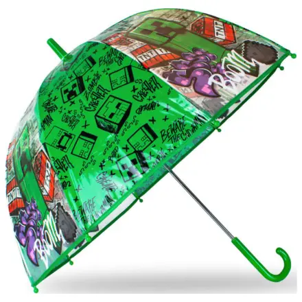 Minecraft Boom Kids Transparent Umbrella poza produsului