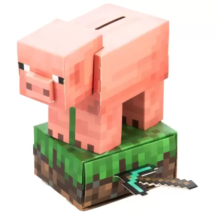 Minecraft Build Your Own Money Bank Treasure Schwein poza produsului