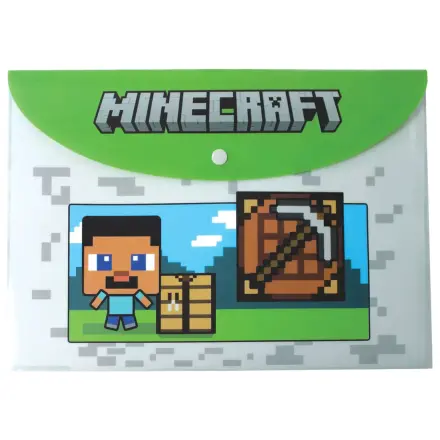 Minecraft Chibi Suport documente husa A/4 poza produsului