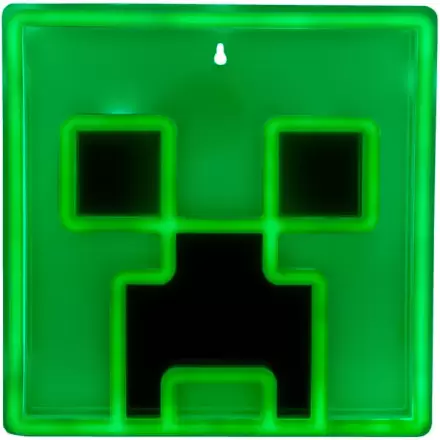 Minecraft Creeper Lampă de Perete LED 25cm termékfotója