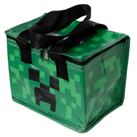 Minecraft Creeper geantă termoizolantă pentru prânz poza produsului