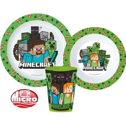 Set vesela Minecraft, set micro plastic poza produsului