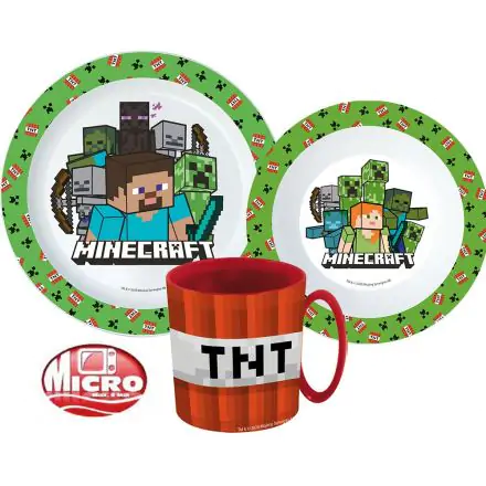 Set de masa Minecraft, set micro plastic poza produsului