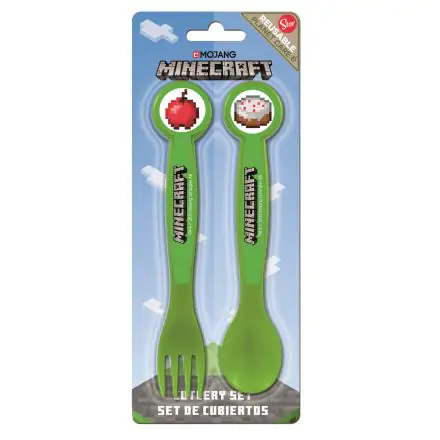 Set tacâmuri Minecraft - 2 piese poza produsului