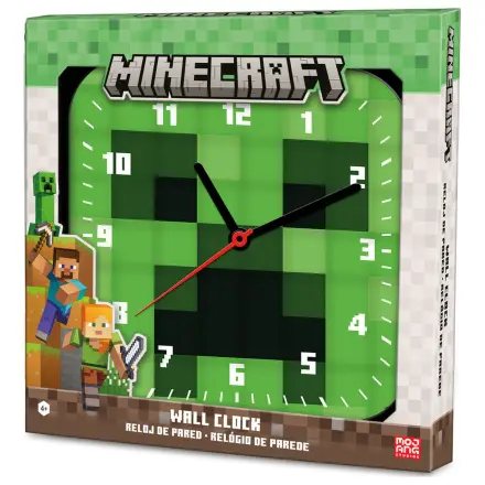 Ceas de perete Minecraft poza produsului