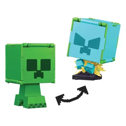 Figurină de acțiune Minecraft Flippin Creeper & Creeper Încărcat poza produsului
