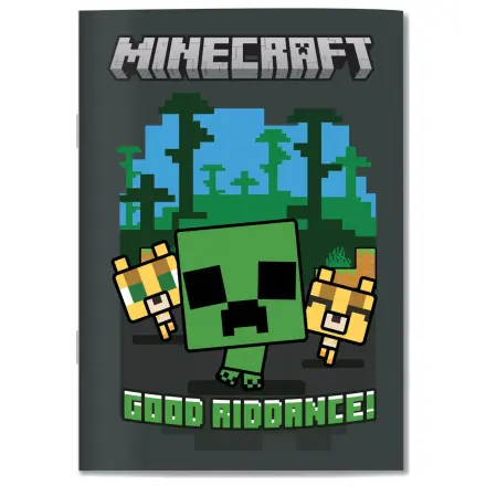 Minecraft Good Riddance B/5 Caiet Liniat 40 de Pagini poza produsului