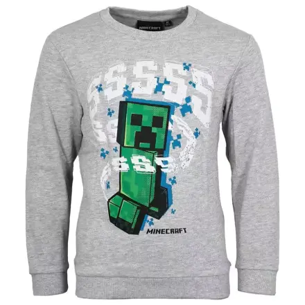 Minecraft Grey Kids Hoodie pentru copii poza produsului