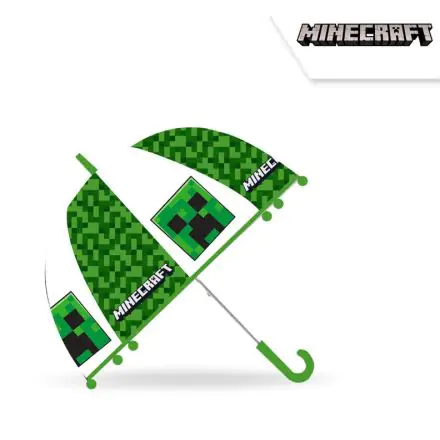 Minecraft umbrela semitransparenta semimatic pentru copii Ø70 cm poza produsului