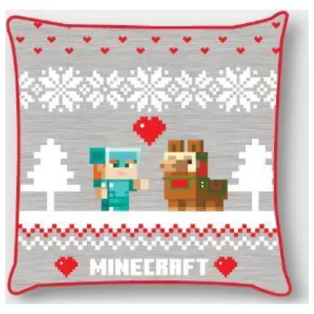 Minecraft Holiday Christmas Fata de perna poza produsului