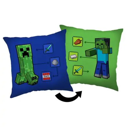 Minecraft How to Creeper pernuta, perna decorativa 40*40 cm poza produsului