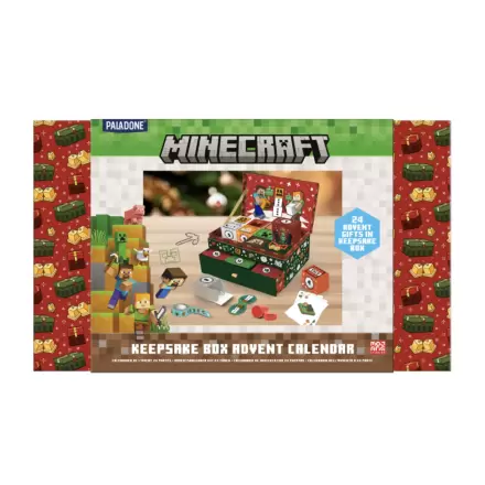 Minecraft Advent Calendar Keepsake Box Calendar de Advent poza produsului