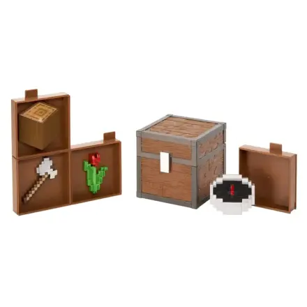 Minecraft Cufăr de pradă Pădure 10 cm poza produsului