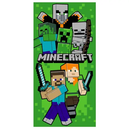 Minecraft prosop de plaja din microfibra poza produsului