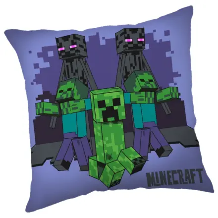 Pernă decorativă Minecraft Mob Mayhem, pernă 40x40 cm poza produsului