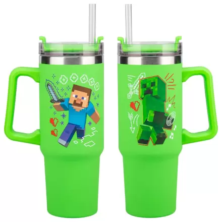 Minecraft Cana termica de calatorie Multiway Verde poza produsului