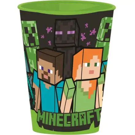 Minecraft pahar din plastic 260 ml poza produsului