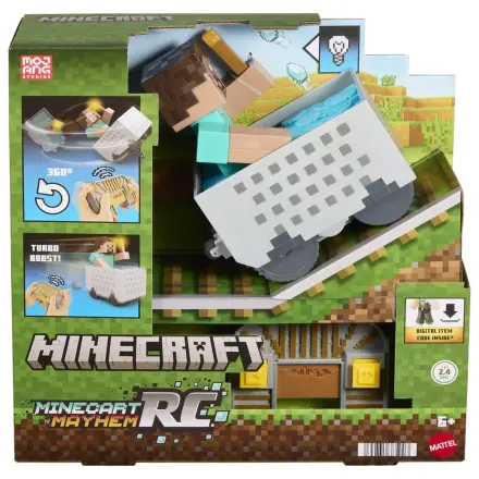 Minecraft RC Vehicul Steve in Minecart poza produsului