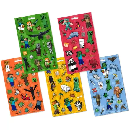 Set autocolante Minecraft poza produsului