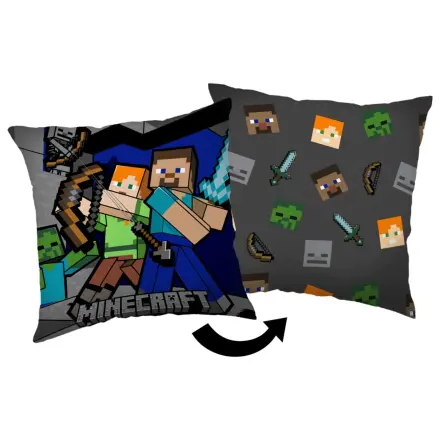 Pernă Minecraft Survival Mode, pernă decorativă 40x40 cm poza produsului