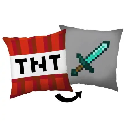 Pernă decorativă Minecraft TNT Sword cushion, perna aruncata 40*40 cm poza produsului