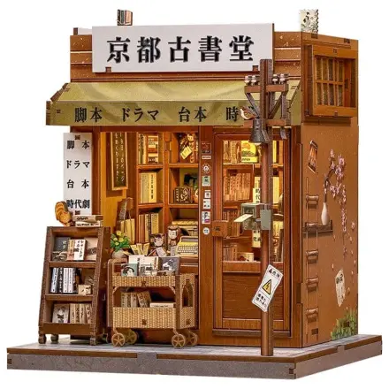 Miniature House Model Kit Antique Bookery of Kyoto 18 x 15 cm poza produsului
