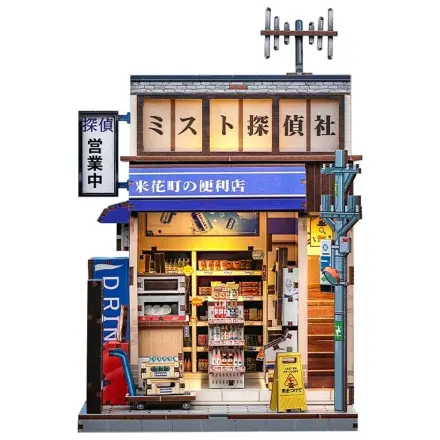 Kit model casa miniatura Magazin Beika-cho Convenience Store 22 x 15 cm poza produsului